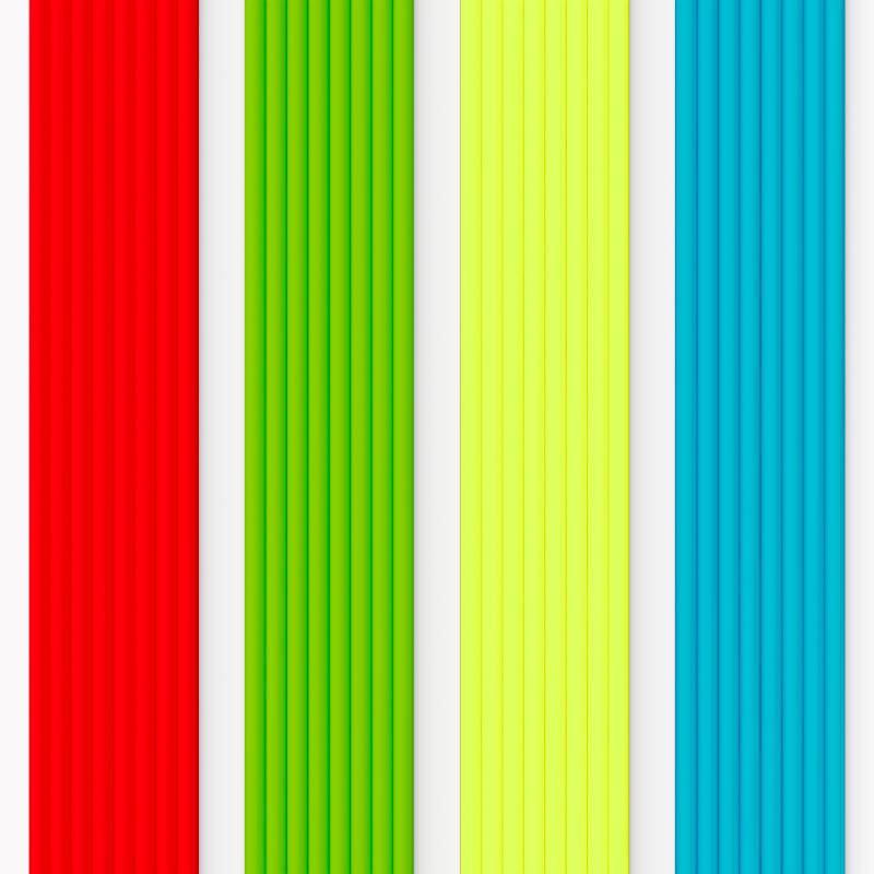 PACK FILAFLEX 95A COLORES 2.85MM 200gr.