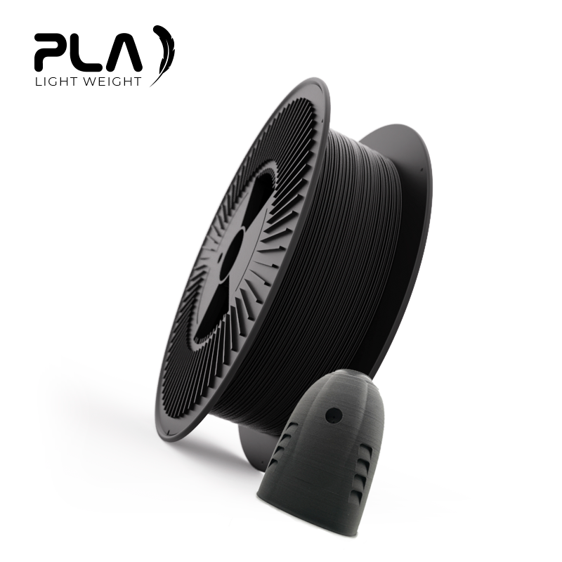 PLA LW BLACK 1.75MM 3kgr.