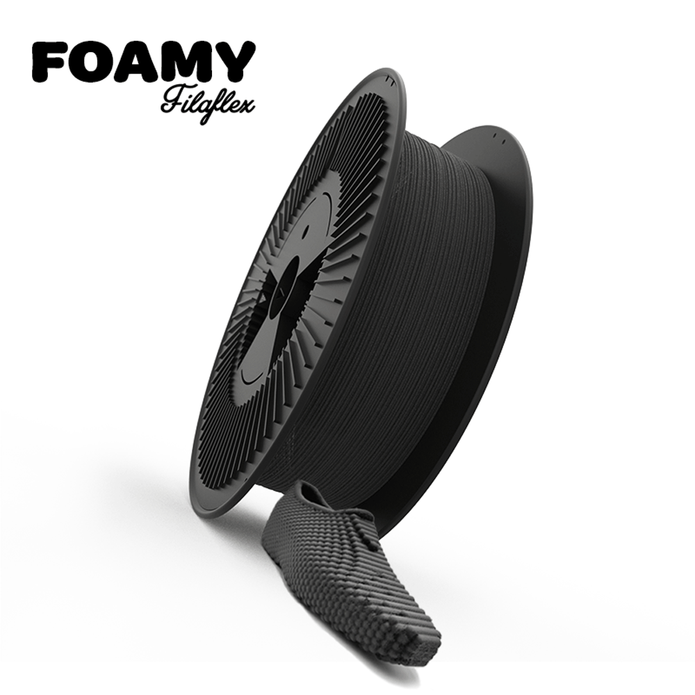 FILAFLEX FOAMY BLACK 1.75MM 3kg