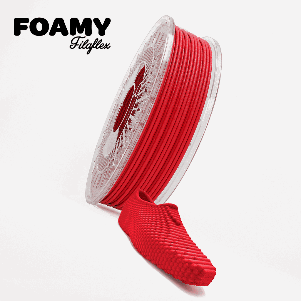 FILAFLEX FOAMY RED 2.85MM 750gr