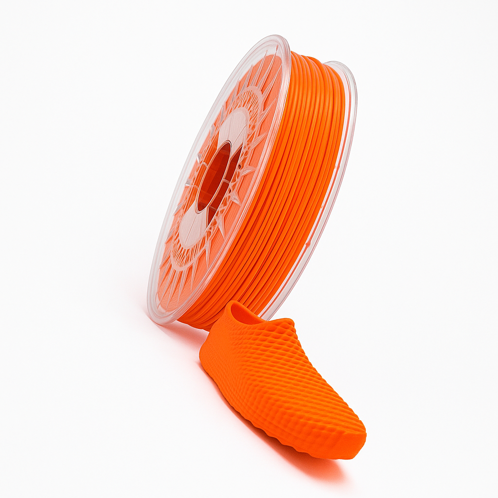 FILAFLEX FOAMY ORANGE 1.75MM 750gr