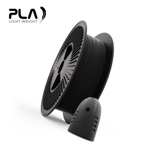 [PLALWBLACK1753000] PLA LW BLACK 1.75MM 3kgr.
