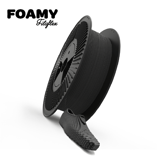 [78AFOAMBLK1753K] FILAFLEX 78A FOAMY BLACK 1.75MM 3kg